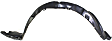 2008 Scion xB Base - Front, Driver and Passenger Side Fender Liner