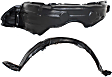 Front, Driver and Passenger Side, Fender Liner