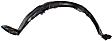 Front, Driver and Passenger Side, Fender Liner