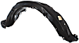 Front, Driver and Passenger Side, Fender Liner
