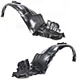 Front, Driver and Passenger Side, Fender Liner, 4-Door, Wagon