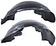 Front, Driver and Passenger Side, Fender Liner