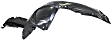 Front, Driver and Passenger Side, Fender Liner, 4-Door, Wagon