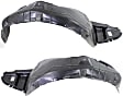 Front, Driver and Passenger Side, Fender Liner