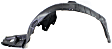 Front, Driver and Passenger Side, Fender Liner