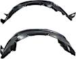 Front, Driver and Passenger Side, Fender Liner