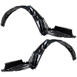 2015 Subaru XV Crosstrek - Front, Driver and Passenger Side Fender Liner, Sport Utility