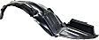 Front, Driver and Passenger Side, Fender Liner