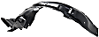 Front, Driver and Passenger Side, Fender Liner