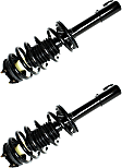 Front, Driver and Passenger Side Fully Loaded Strut, FWD