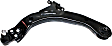 2008 Chevrolet Cobalt - Front, Driver and Passenger Side, Lower Control Arm, Front Wheel Drive, For Models With FE1 Suspension