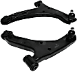 Front, Driver and Passenger Side, Lower Control Arms, With Ball Joint Assembly