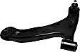 Front, Driver and Passenger Side, Lower Control Arms, With Ball Joint Assembly