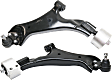Front, Driver and Passenger Side, Lower Control Arms