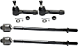 Front, Driver and Passenger Side, Inner and Outer Tie Rod Ends