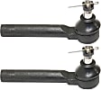 Front, Driver and Passenger Side, Outer Tie Rod Ends