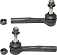 Front, Driver and Passenger Side, Outer Tie Rod Ends