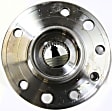 2-Wheel Set Front and Rear, Driver and Passenger Side Wheel Hubs, With Bearing