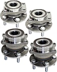 2010-2014 Subaru Outback - Front and Rear, Driver and Passenger Side Wheel Hub, 5 Lugs, With Bearing, AWD