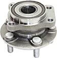 4-Wheel Set Front and Rear, Driver and Passenger Side Wheel Hubs, with Bearing, 2.0L Engine, AWD