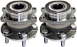 2012 Subaru Outback 2.5i Premium - Rear Wheel Hub, AWD, 5 Lugs, With Bearing