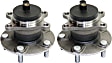 2008-2013 Suzuki SX4 - Rear, Driver and Passenger Side Wheel Hub, 5 lugs, With Bearing, FWD, 2.0L, 4Cyl