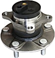 2008-2013 Suzuki SX4 - Rear, Driver and Passenger Side Wheel Hub, 5 lugs, With Bearing, FWD, 2.0L, 4Cyl