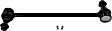 Front Sway Bar Links, Center To Center