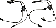 Front, Driver and Passenger Side ABS Speed Sensors