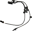 Front, Driver and Passenger Side ABS Speed Sensors