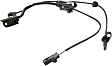 Front, Driver and Passenger Side ABS Speed Sensors