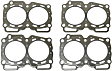 Cylinder Head Gaskets, Multi-Layered Steel, Set of 4
