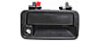 1997 Geo Tracker - Front, Driver and Passenger Side Textured Black Exterior Door Handle, With Key Hole