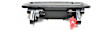 1997 Geo Tracker - Front, Driver and Passenger Side Textured Black Exterior Door Handle, With Key Hole