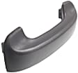Front or Rear, Driver and Passenger Side Textured Black Exterior Door Handle, Without Key Hole, Sport Utility
