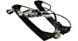 2003 Saab 9-3 - Front, Driver and Passenger Side Power Window Regulator, Without Motor, For Models With Finger Protection