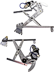 2003-2008 Subaru Forester - Front, Driver and Passenger Side Power Window Regulator, With Motor
