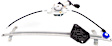 2010 Subaru Legacy - Front And Rear, Driver Side Power Window Regulator, With Motor, For Models Without Anti-Pinch Protection