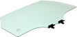 Rear, Driver and Passenger Side Door Glasses, Green Tint, Replaces NAGS No. FD23605 GTYN, FD23606 GTYN