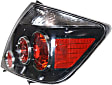 Driver and Passenger Side Halogen Tail Light, Without bulb(s), OE Replacement