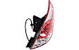Driver and Passenger Side Halogen Tail Light, With bulb(s), OE Replacement