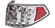 2008-2014 Subaru Impreza - Driver and Passenger Side, Outer Halogen Tail Light, Without bulb(s), OE Replacement