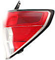 Driver and Passenger Side Halogen Tail Light, Without bulb(s), OE Replacement, CAPA Certified