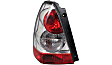 Driver and Passenger Side Halogen Tail Light, With bulb(s), OE Replacement