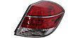 Driver and Passenger Side Halogen Tail Light, With bulb(s), OE Replacement