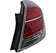 Driver and Passenger Side Halogen Tail Light, With bulb(s), OE Replacement