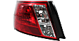 Driver and Passenger Side Halogen Tail Light, Without bulb(s), OE Replacement
