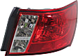 Driver and Passenger Side Halogen Tail Light, Without bulb(s), OE Replacement