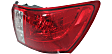 Driver and Passenger Side Halogen Tail Light, Without bulb(s), OE Replacement
