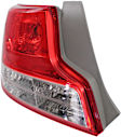 Driver and Passenger Side Halogen Tail Light, Without bulb(s), OE Replacement